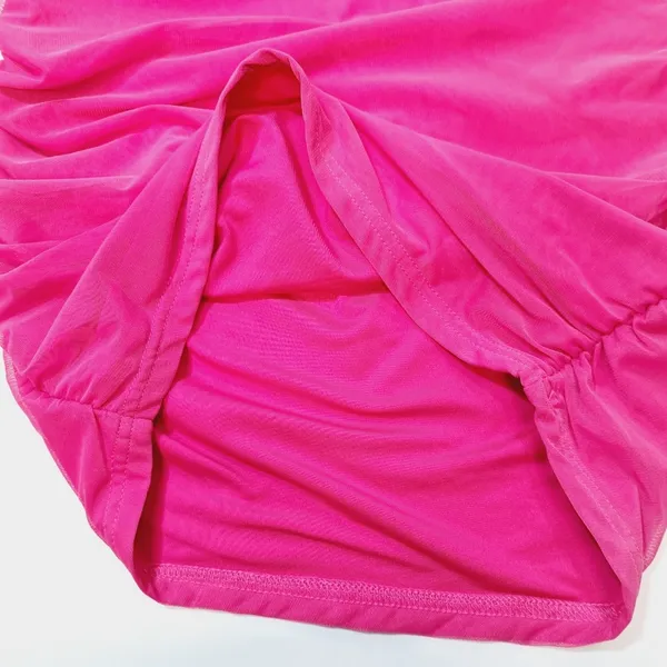 Superdown Jerica Mesh Mini Dress in Pink XS - Image 6