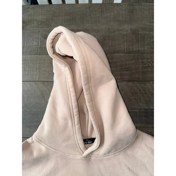Trendy Queen Women's Tan Oversized‎ Hoodie Size small - Image 3