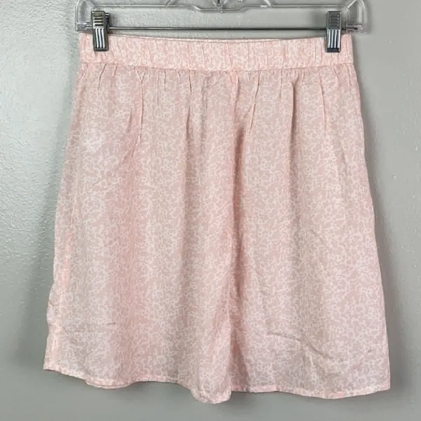 NEW ABOUND Cow Print Mini Skirt A Line MEDIUM Pink Womens Bohemian Boho NEW WITH - Image 4