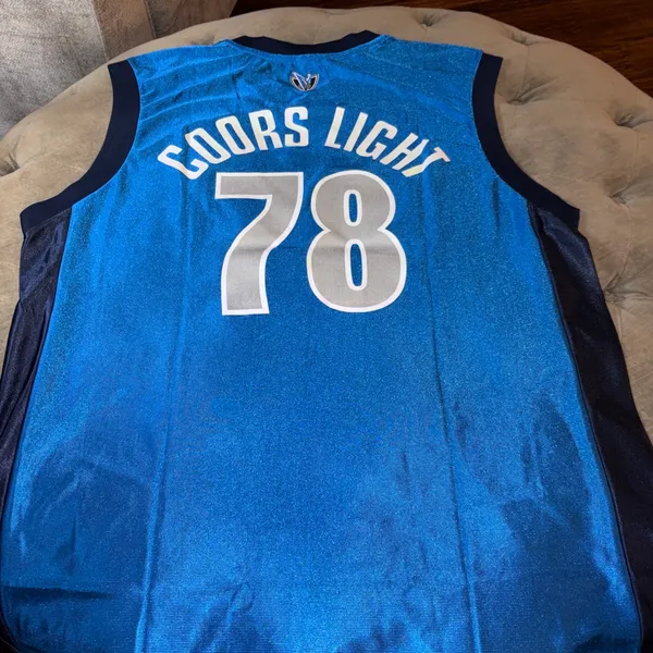Los Mav Dallas Mavericks jersey Blue Size XL - Image 6