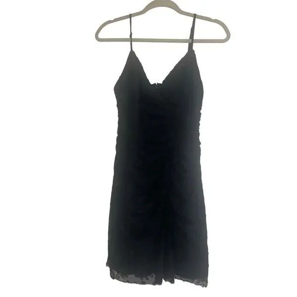 ✨Free People Gemini Mini Black Eyelet Sz 8 Dress✨ - Image 8