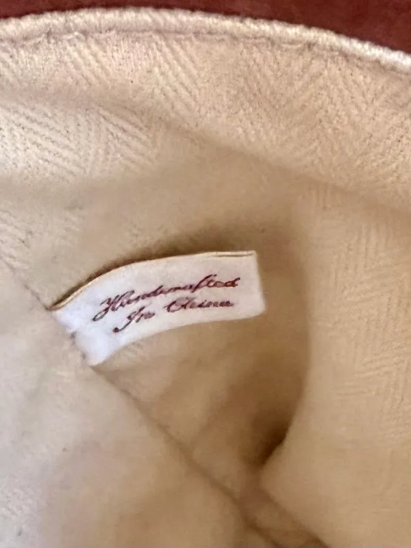 Tommy Bahama Natural Straw Tote with Brown Leather Trim and Beaded Accent - Image 8