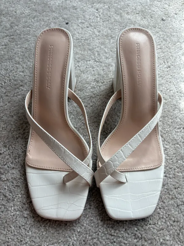 Princess Polly Heels White - Image 2