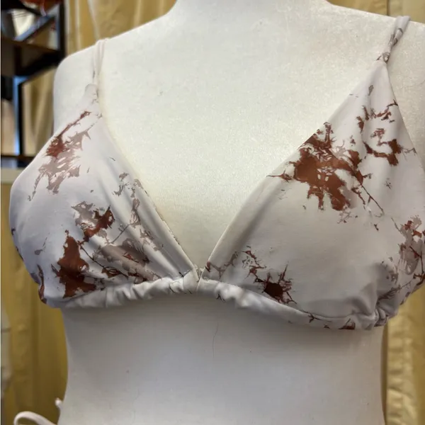Zaful White and Brown Bikini‎ Set - Image 9