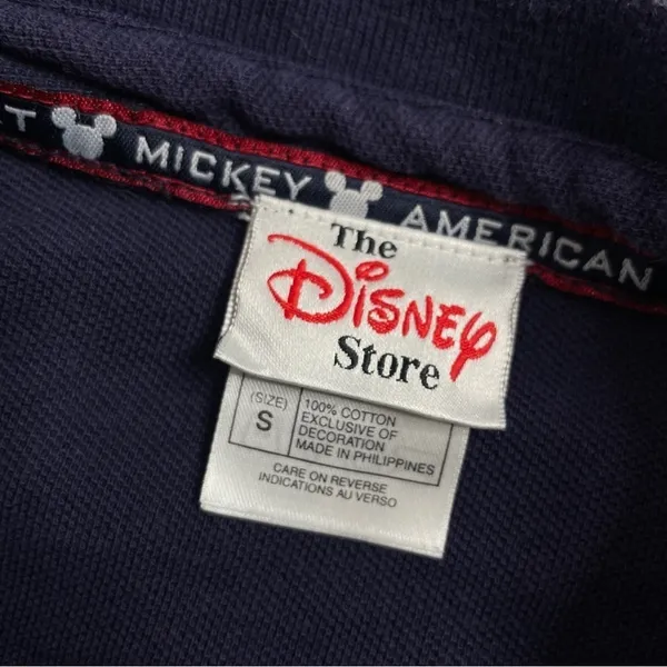 THE DISNEY STORE Polo Dress Womens Small Mickey Mouse Flag Sporty Preppy Tennis - Image 8