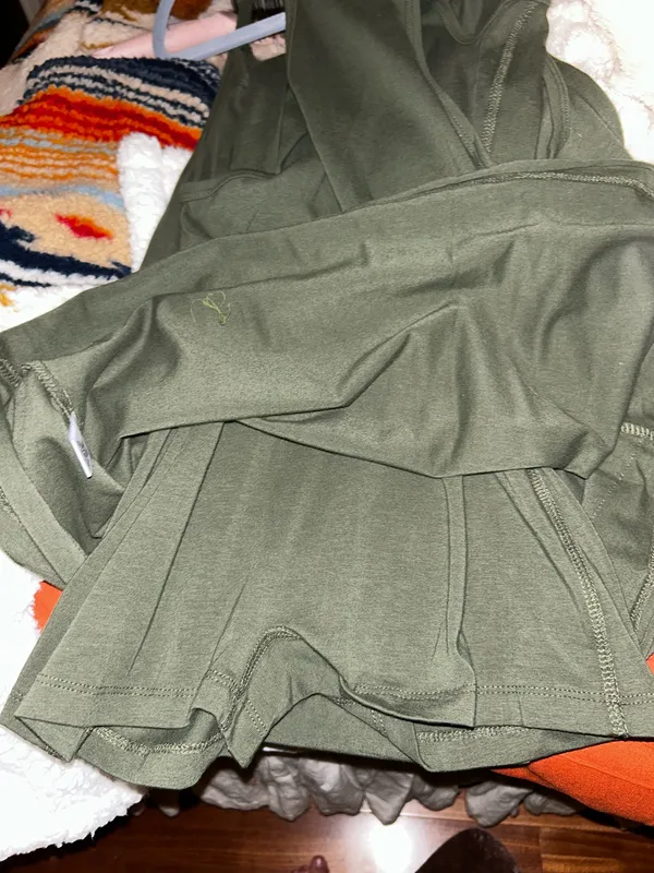 Athletic dress with built-in shorts zenana - Image 5