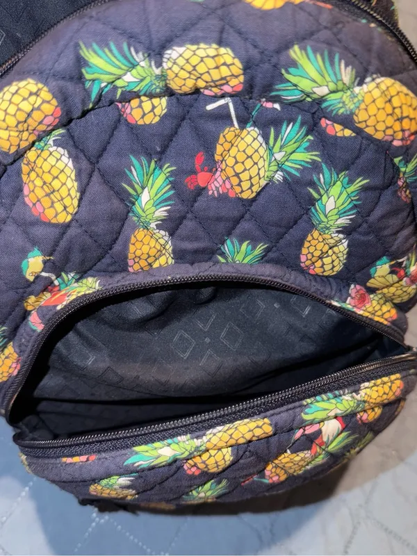 Vera Bradley Toucan Party Quilted Mini Backpack - Image 5