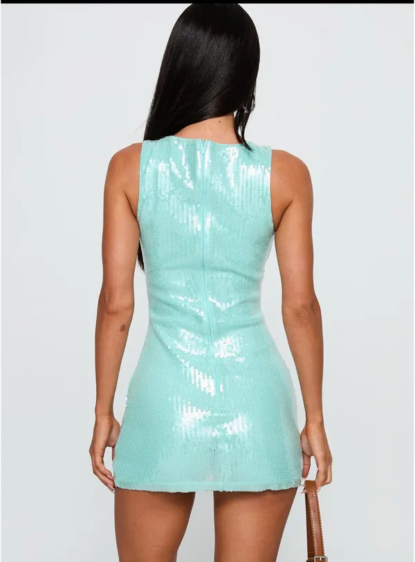 Blue Princess Polly Romper  - Image 2