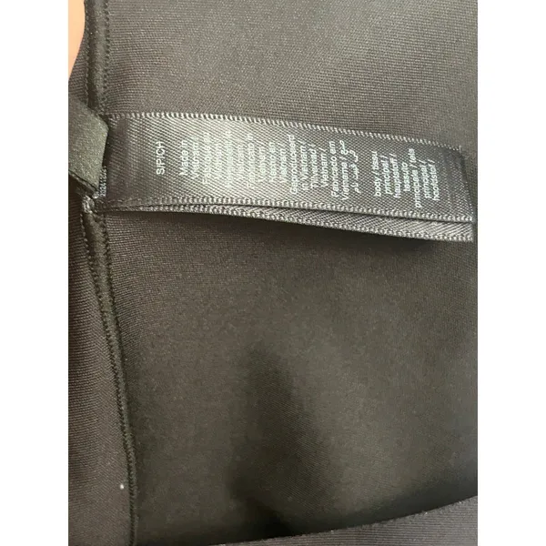 Skims Body core sculpt open back mid thigh bodysuit onyx small New with tags - Image 3
