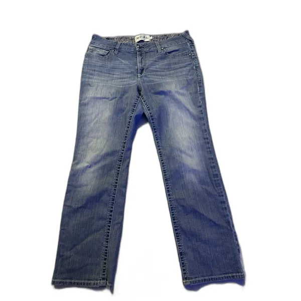 Ariat REAL Denim Women's Jeans Size 33s Mid Rise Straight Jeans - Image 2