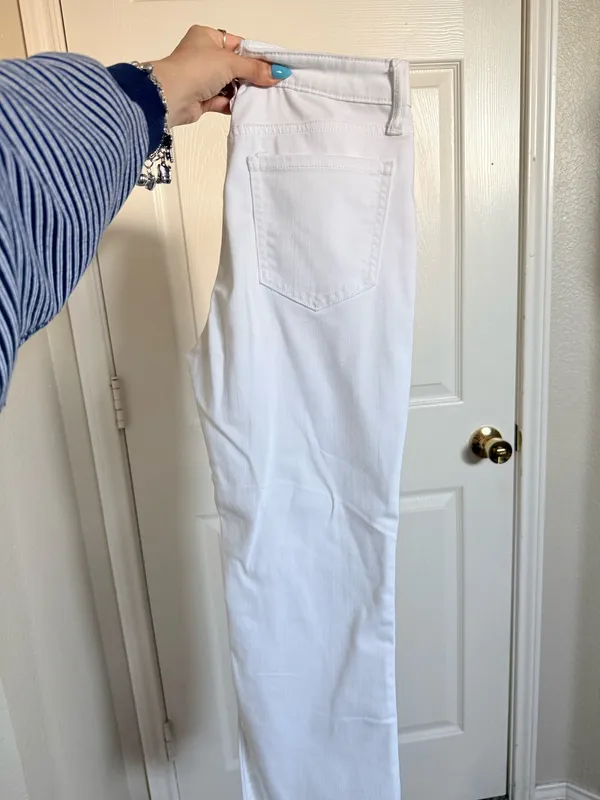 Harper Heritage White Jeans - Image 5