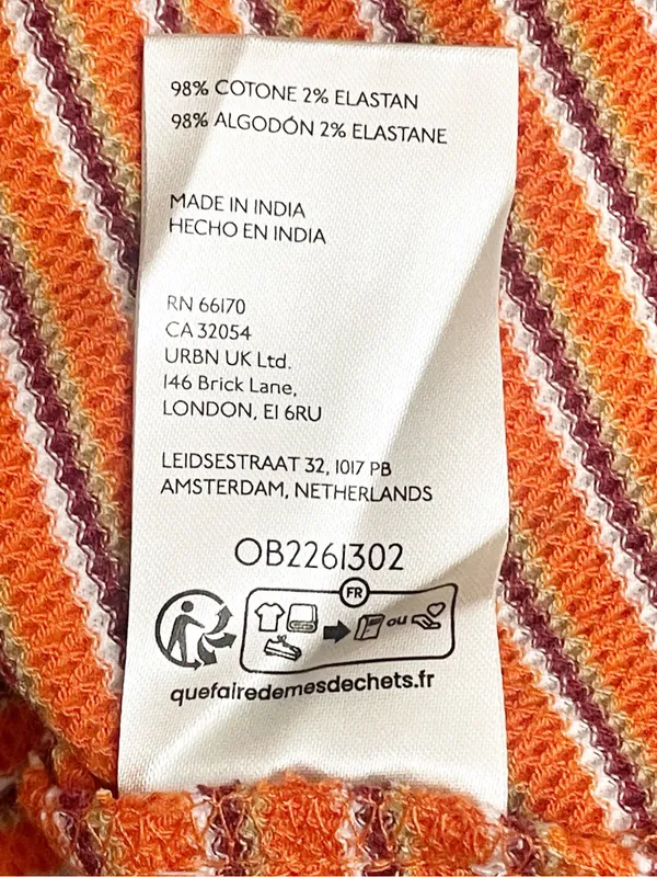 Pilcro High Tide Halter Slim Midi Dress Large Orange Stripe Anthropologie - Image 13