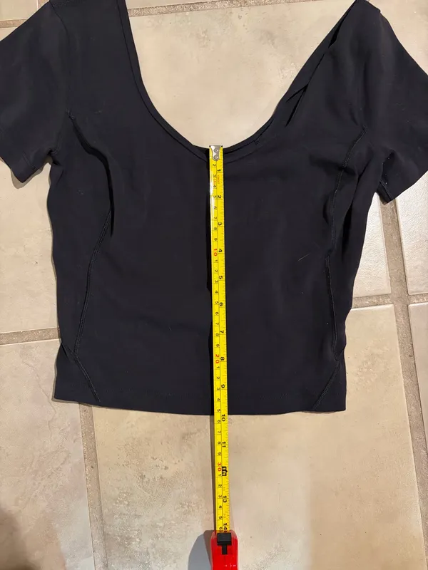 Lululemon Align Top Black Crop - Image 7