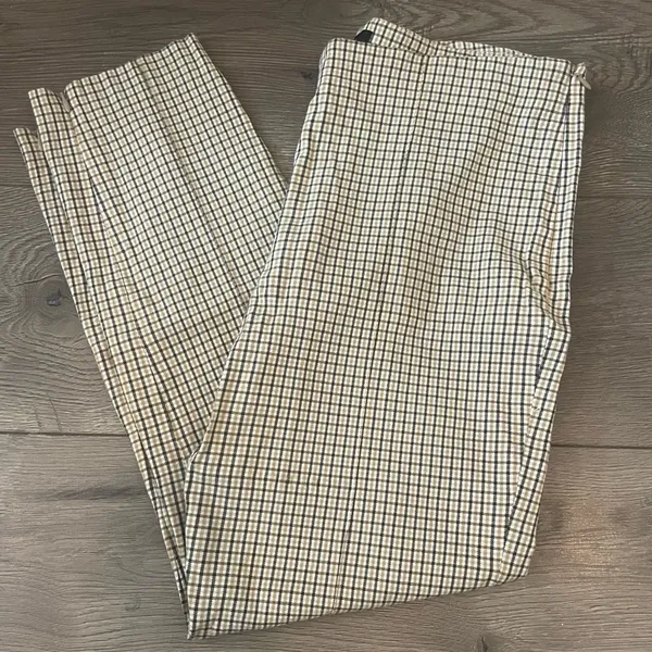 Theory‎ Alettah Ainsley Check Cropped Pants - Image 10