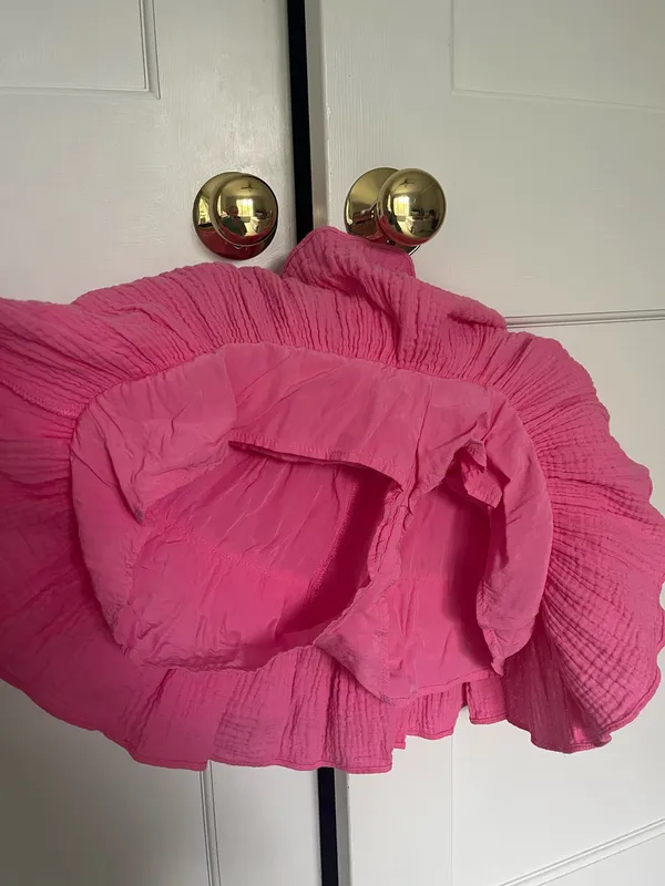 Day and Moon Pink Mini Skirt Size M - Image 4