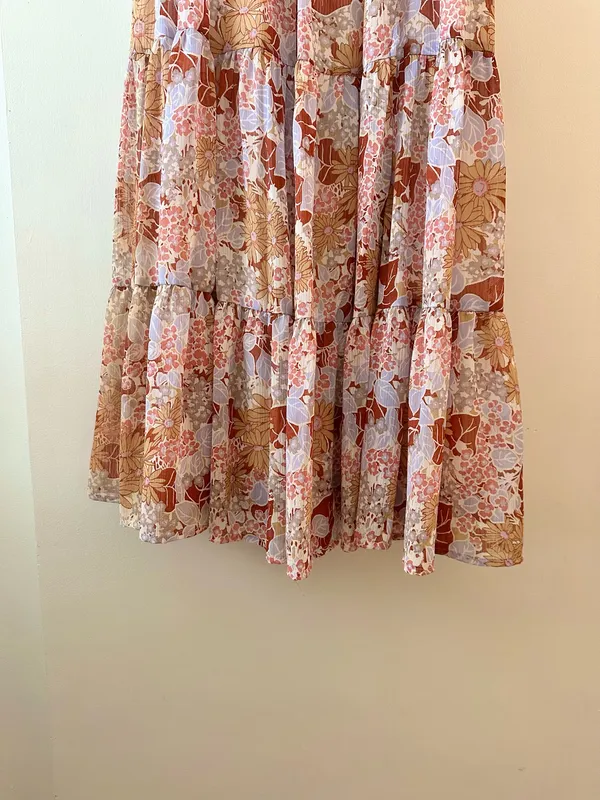 ASTR the Label Floral Smocked Dress - Image 3