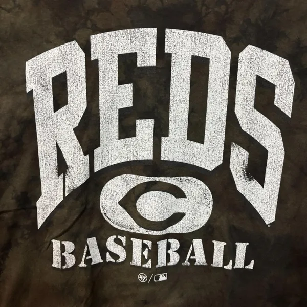 MLB Cincinnati Reds Tie Dye Tshirt new with tags size XL - Image 2