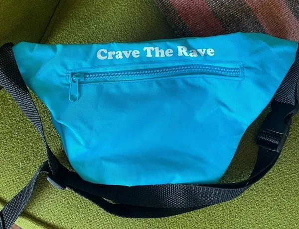 Rare “Big Ass Bigger Sass” belt bag bum bag music festival bag - Image 4