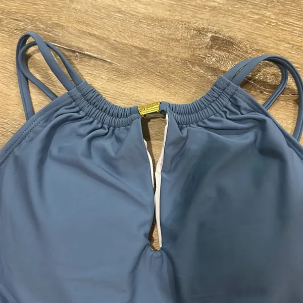 Blue Women's Swimsuit Size L - Image 2
