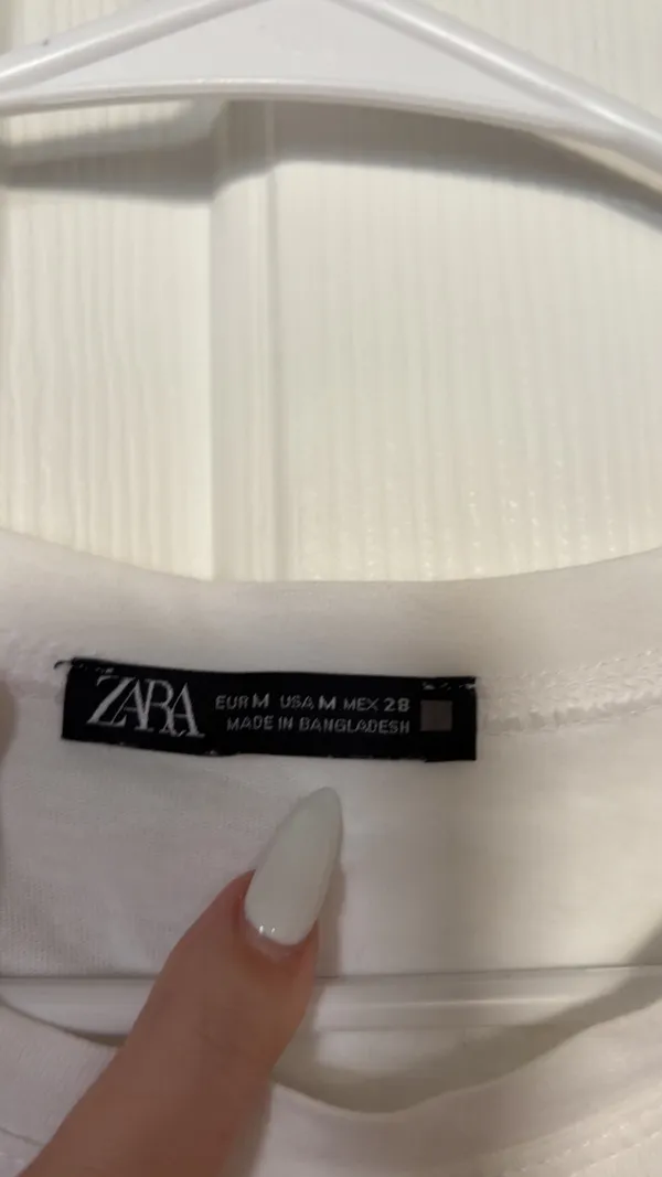 Zara white top - Image 4