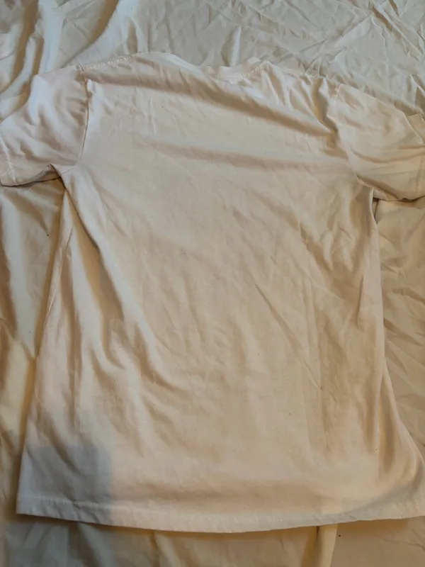 dear Santa Claus white Tshirt Size M - Image 5