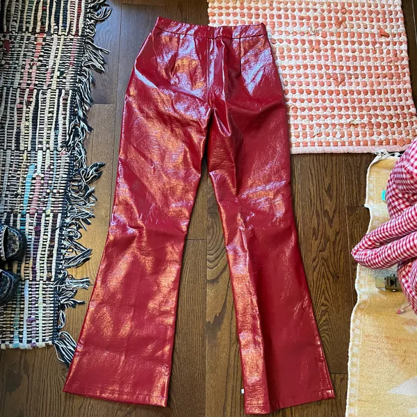 Princess Polly Leather Pants Faux - Image 5
