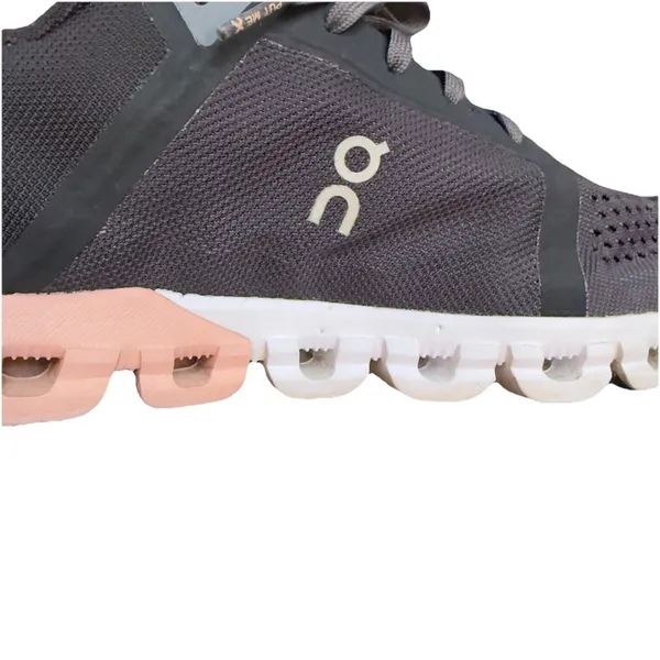 On Cloud Women's Cloudflow Gray And Pink‎ Athletic Running Sneaker Shoes Size 9 - Image 8