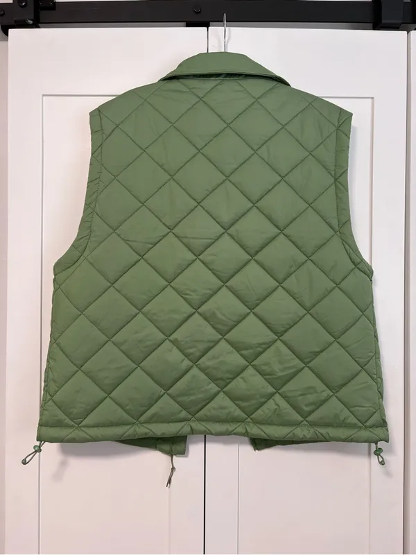 Billabong Puffer Zip-Up Vest - Image 6