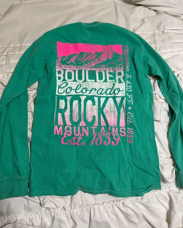 Long Sleeve T Shirt Green - Image 3