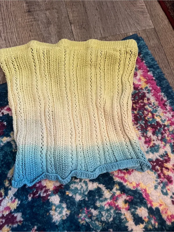 Nbd Circe tube top in yellow size small - Image 4