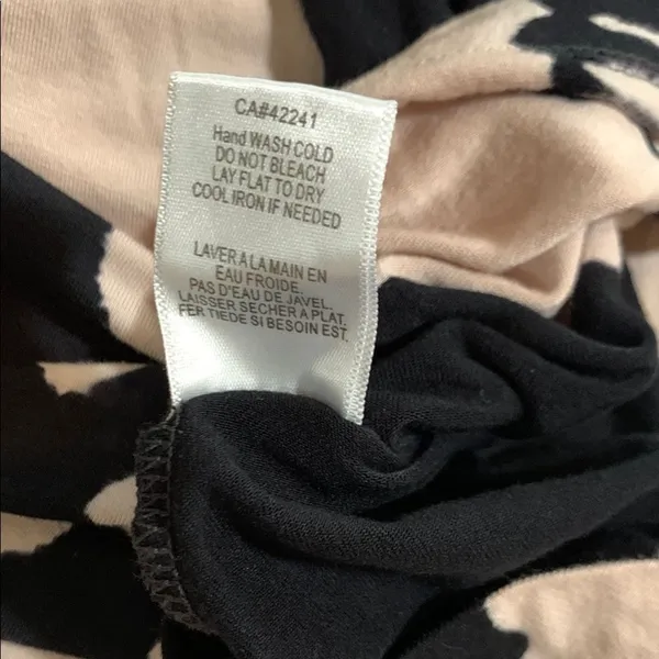 Young Fabulous & Broke Elegant Blue / Black and Pink Tie-Dye Dress Size Large - Image 9