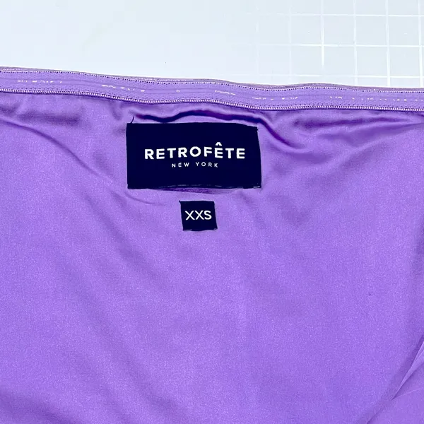 Retrofête DANIELE DRESS in dusty lilac, size XXS - Image 6