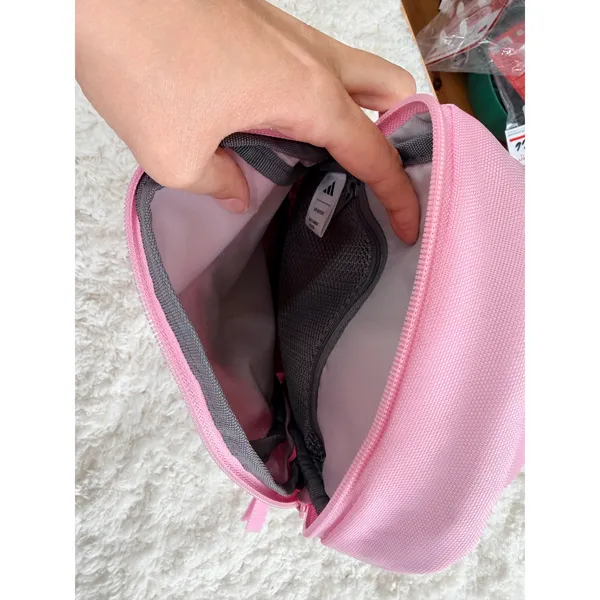 Adidas Pink Core Sling Bag Crossbody Backpack Adjustable Strap NEW - Image 15