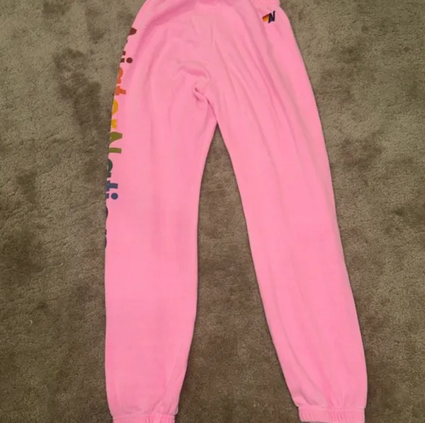 Pink Aviator Nation Sweatpants - Image 3