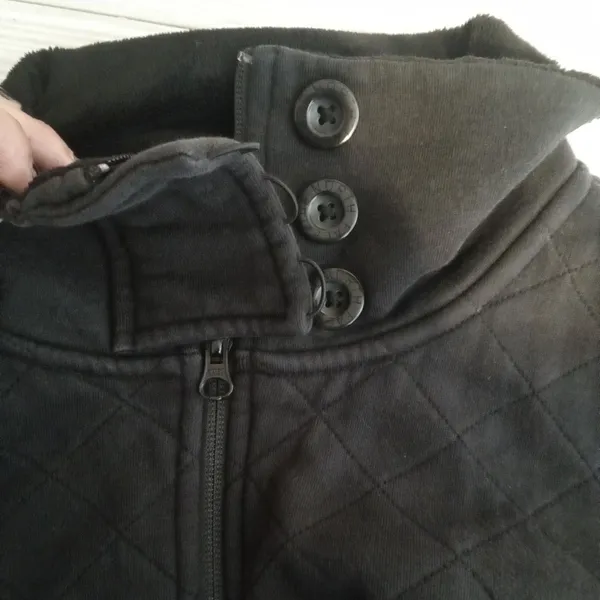 The North Face carollura women's Quilted jacket high neck size Medium women - Image 6