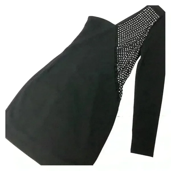 Express Black Cocktail Dress Sz 0‎ - Image 2