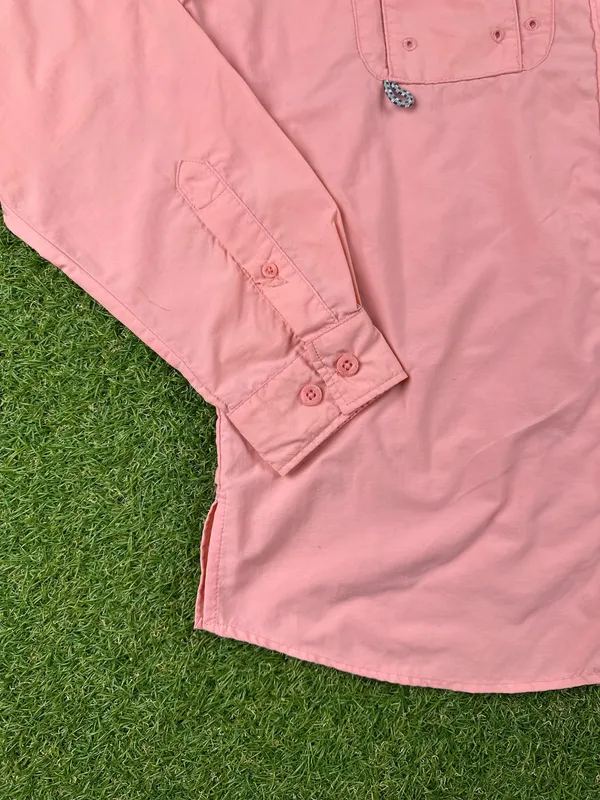 Columbia Sportswear pink long sleeve button up Shacket - Image 7