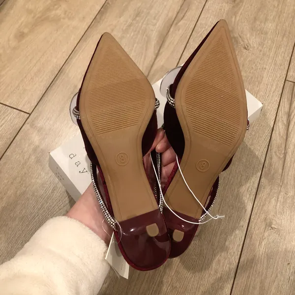 Gwen Rhinestone Bow Heels - Image 6
