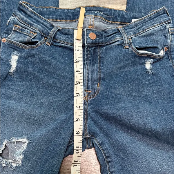 Old Navy Rockstar Mid Rise Skinny‎ Jeans, Size 8 - Image 7