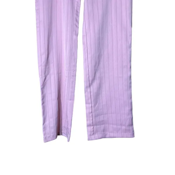 Vintage Y2K Vezucci Pink Low Rise‎ Wide Leg Career Pants Size 6 - Image 4