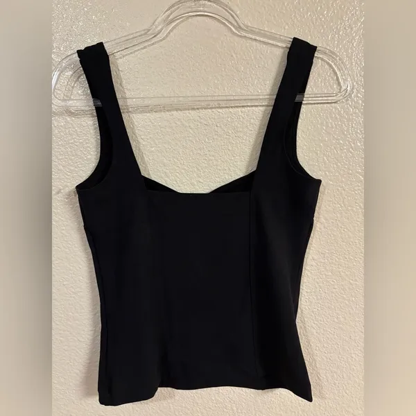 FREE PEOPLE Intimately Somewhere Sometime Cami in Black NWOT - Image 4