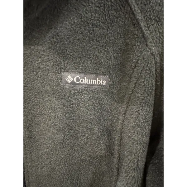 Columbia Sportswear Jacket Women’s LP Gray Full Zip Fleece Warm Soft - Image 5