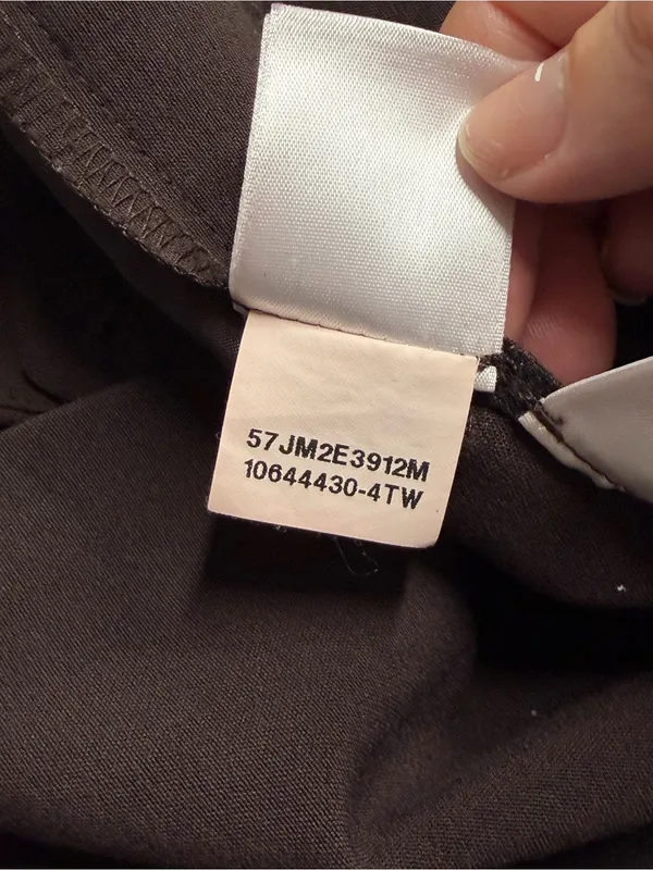 Business slacks size 6 Anne Klein chocolate brown pants‎ belt loops back pockets - Image 12