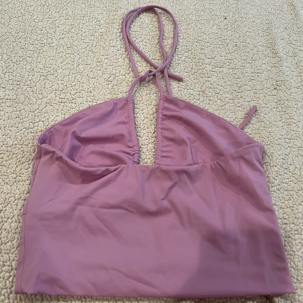 Mystique Boutique Purple halter top - Image 2