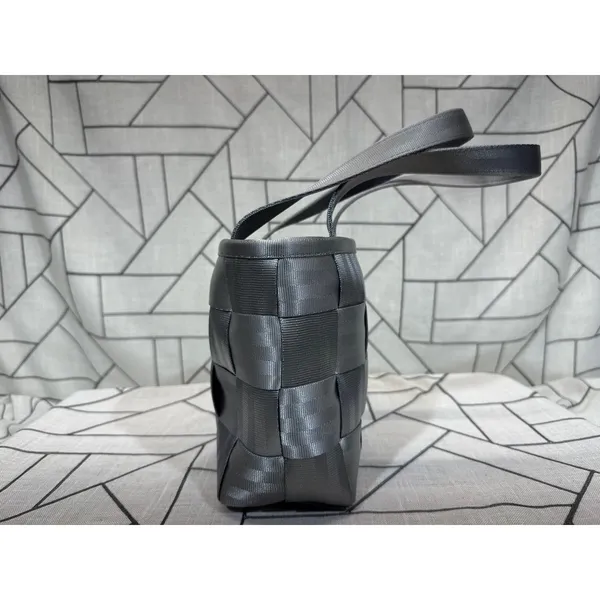 Harvey's Seatbelt Woven Tote Purse Durable Top Handle Gray Womens READ‎ - Image 5