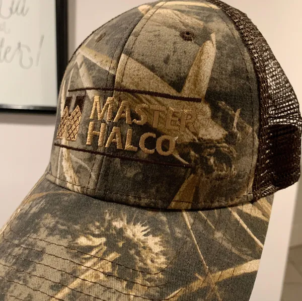 Camouflage Mesh Back Camo Trucker SnapBack Hat - Image 10