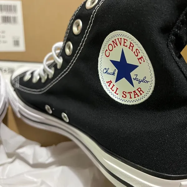 Converse Women's Black Trainers - Image 6