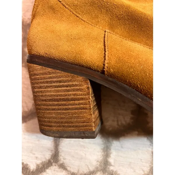 Sam Edelman Suede Ankle Boots in Chestnut - Image 3