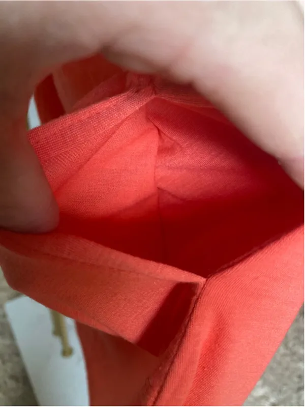 Portocruz Coral‎ Sleeveless Mini Dress Pockets Resort Beach Cover Up Vaca Boho M - Image 4