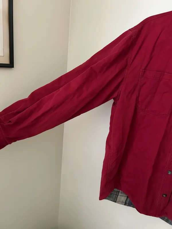 Cabela’s lined button down shirt  - Image 5